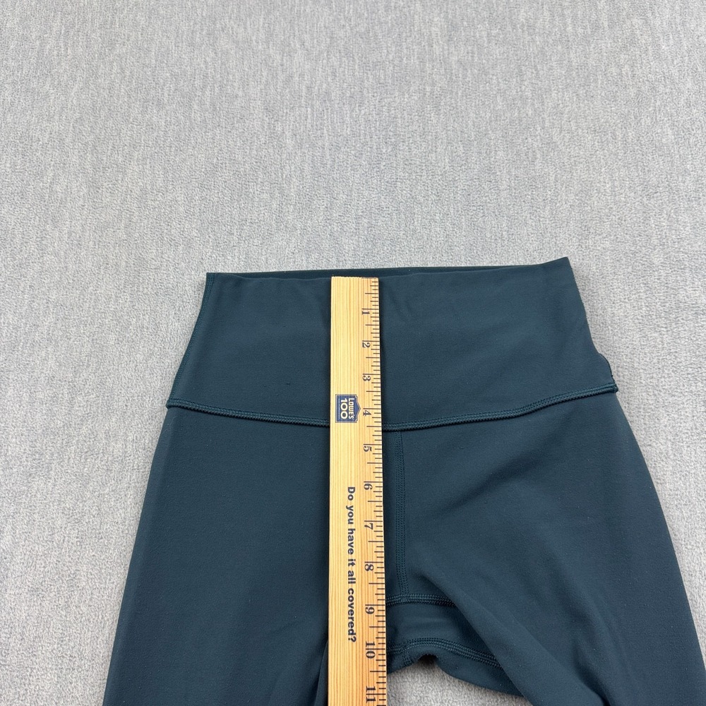 Lululemon Leggings Womens 4 Green Align Crop 26" Stretch Yoga Gym Pants Athletic - Picture 6 of 12